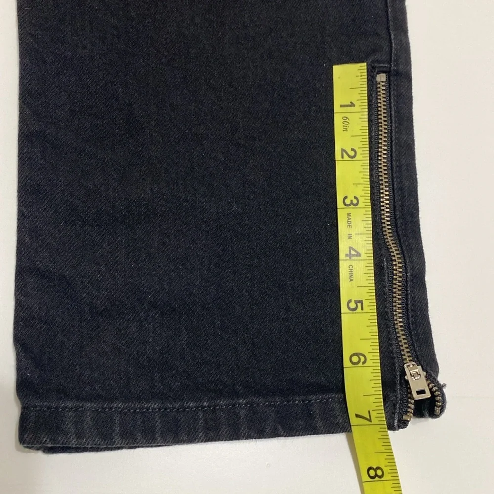 Social Tourist High Rise Ankle Zip Jeans